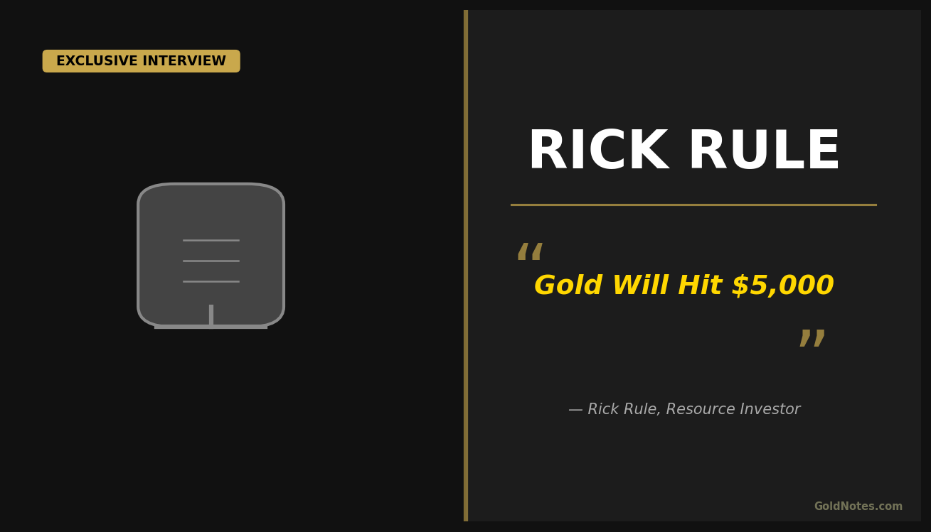 Rick Rule: Silver Will Hit $5,000